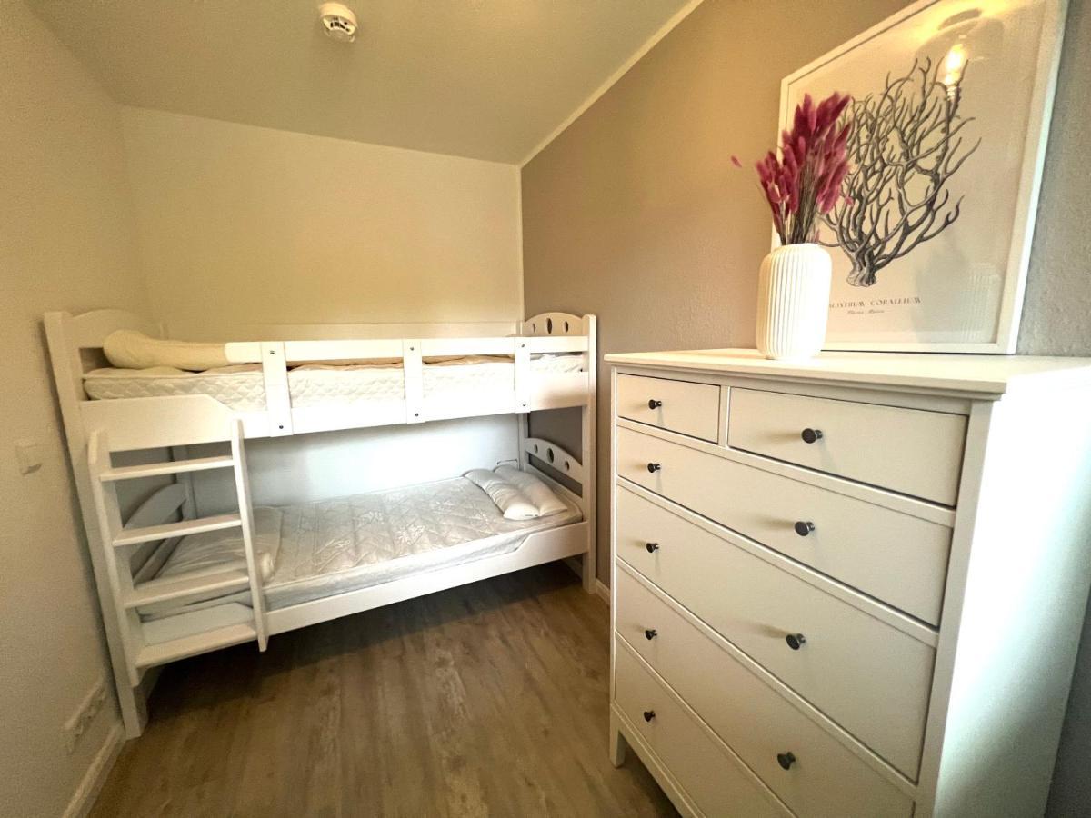 Moderne 3-Zi-Wohnung Mit Meerblick Direkt Am Strand Scharbeutz Buitenkant foto