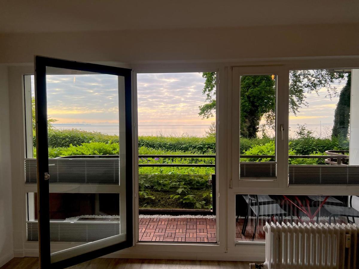 Moderne 3-Zi-Wohnung Mit Meerblick Direkt Am Strand Scharbeutz Buitenkant foto